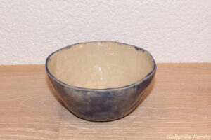 Schüssel blau natur