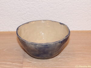 Schüssel blau natur